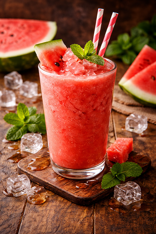 แตงโมสดปั่น