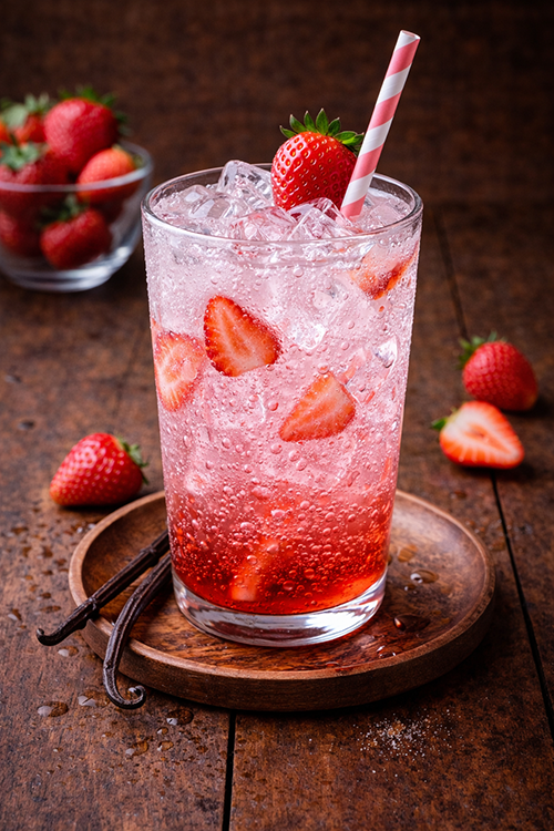 สตรอว์เบอร์รี่โซดา