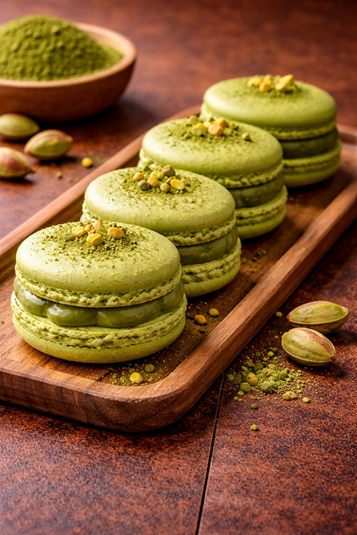 มาการองรสมัทฉะชาเขียว