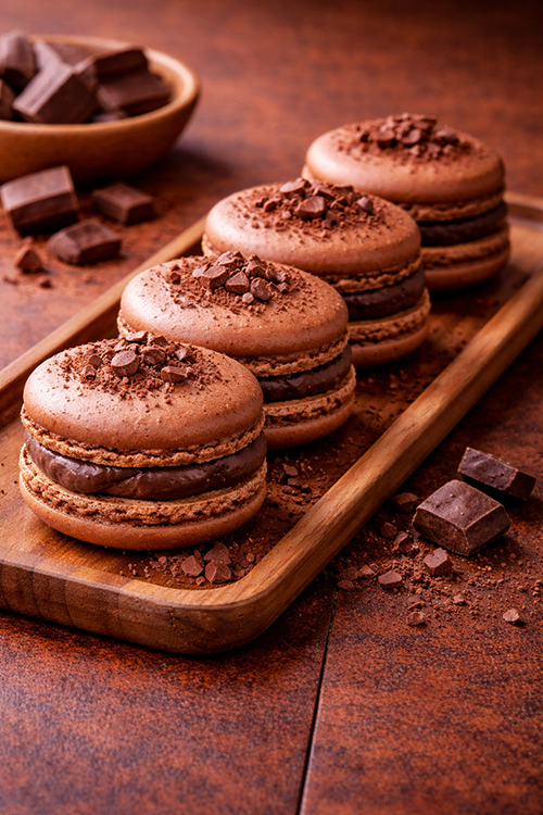 มาการองรสช็อกโกแลต